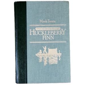 READER'S DIGEST 1986 EDITION OF THE ADVENTURES OF HUCKLEBERRY FINN BY MARK TWAIN